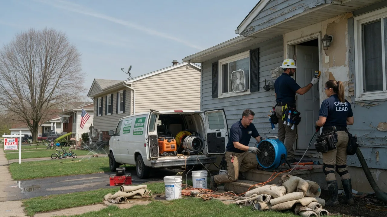 Flood Cleanup in Poseyville, IN near me
