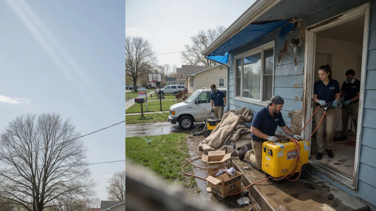 Basement Flood Cleanup in Poseyville, IN near me
